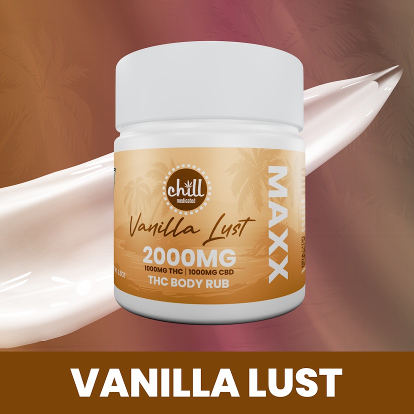 Chill Medicated - Vanilla Lust Maxx Body Rub THC : CBD
