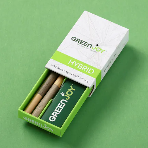 Green Joy | Preroll | Ouzo | 2pk 1g-active