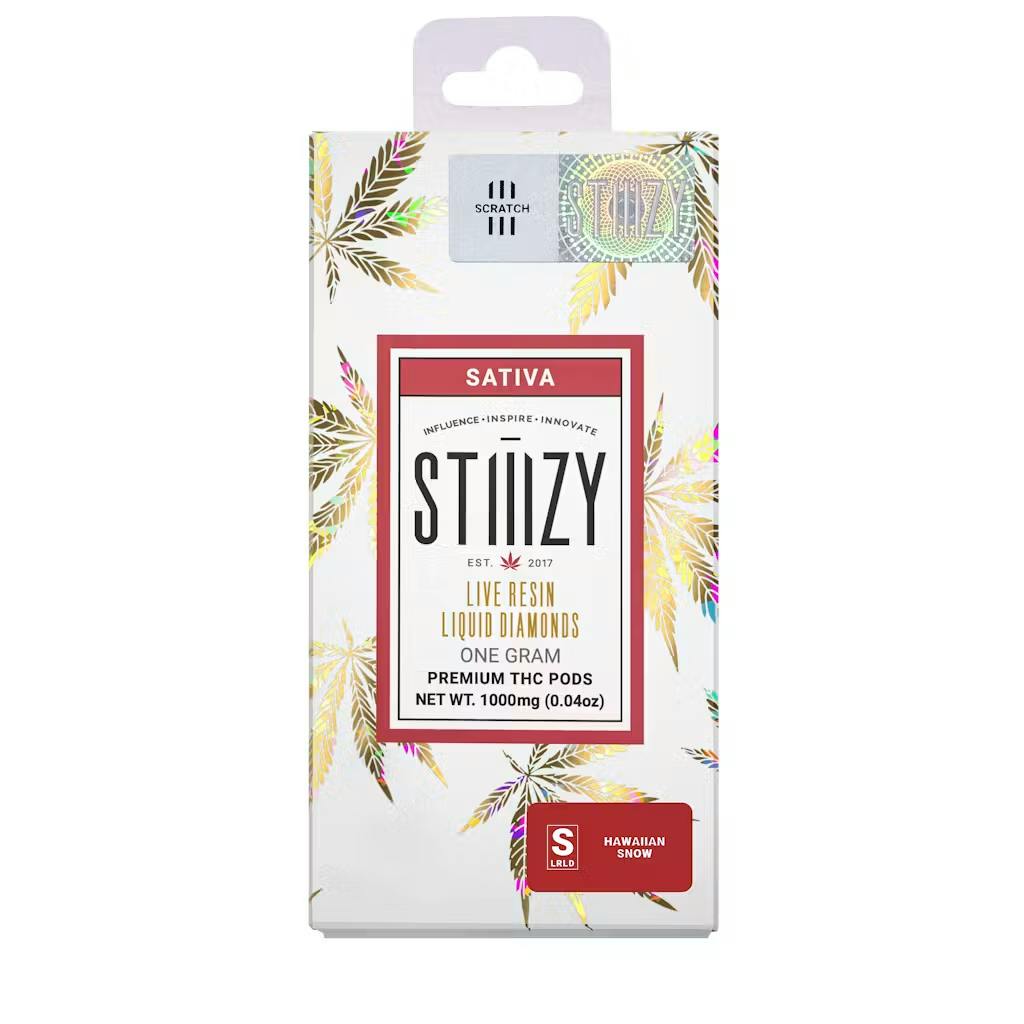 Stiiizy - 1g LQD Cartridge - Hawaiian Snow