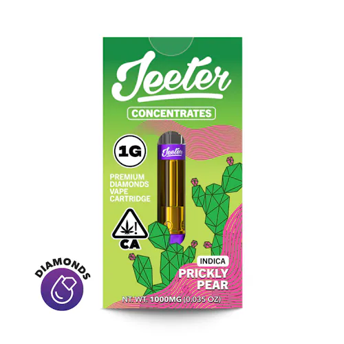 Prickly Pear Premium Diamonds Vape Cartridge | 1g-active