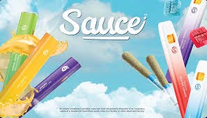 Sauce - Essentials: Live Resin Disposable - Blueberry Kush (I) (1.0g)