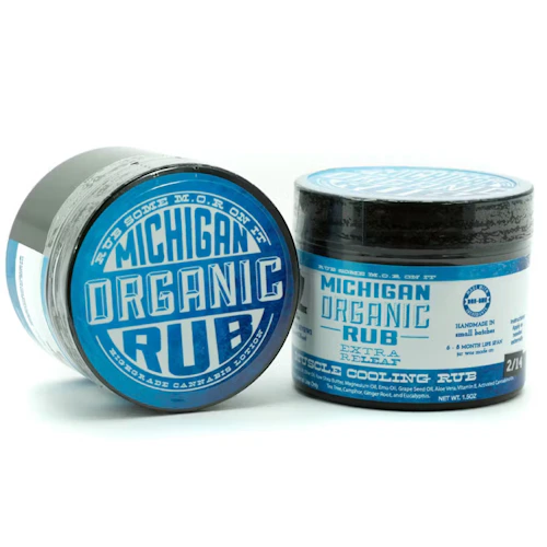 Michigan Organic Rub - 750mg Topical - Extra Releaf Muscle Cooling