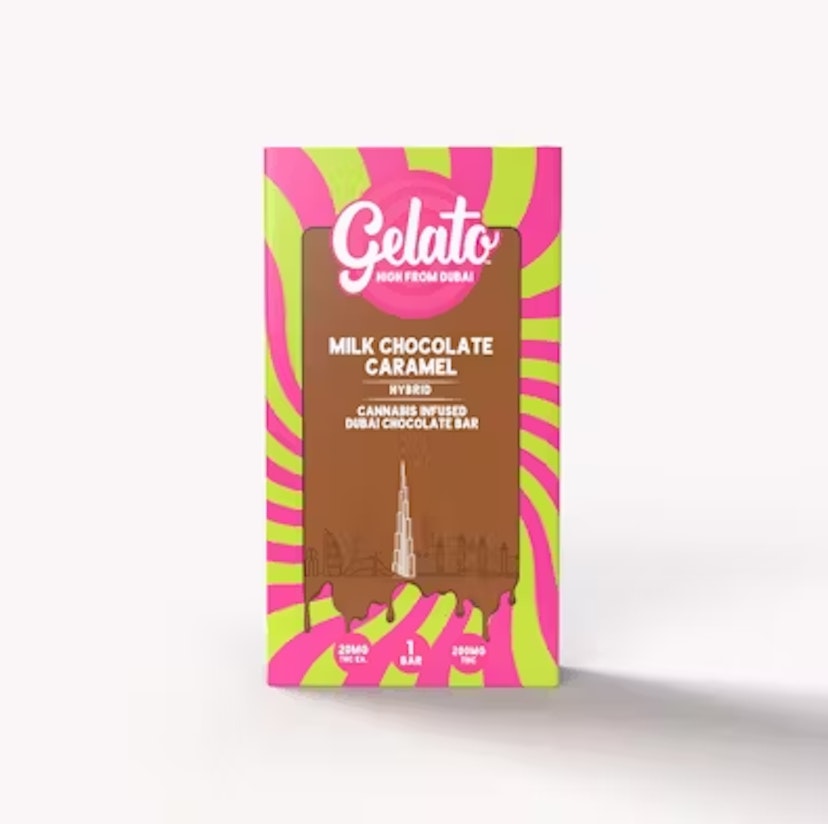 Gelato | 200mg Dubai Bar | Milk Chocolate