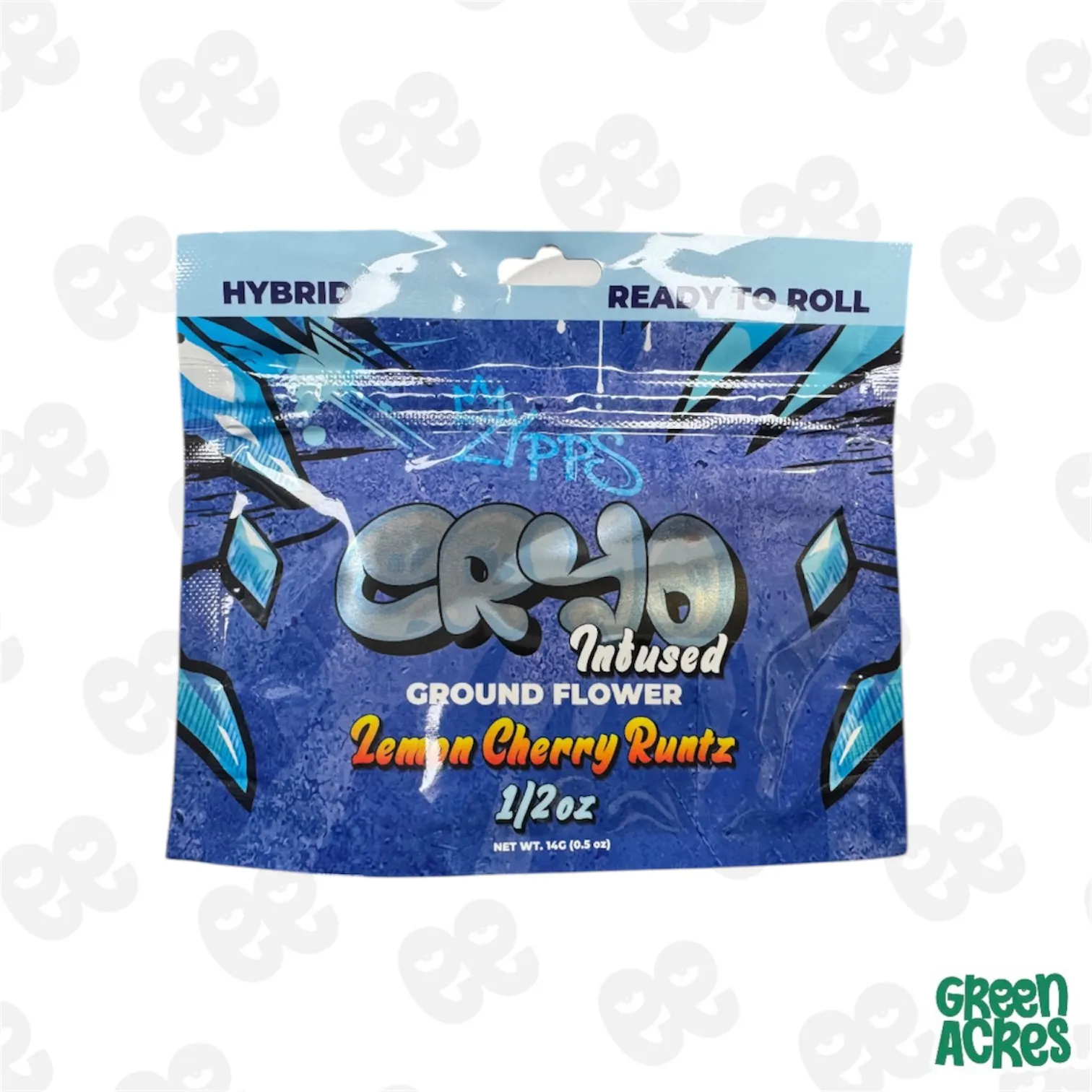 My Zypps: Lemon Cherry Runtz Cryo 14G Infused Prepackaged Shake