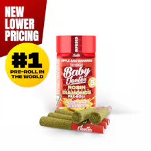 Apples and Bananas Quad-Infused Baby Jeeter 5-pack | 2.5g