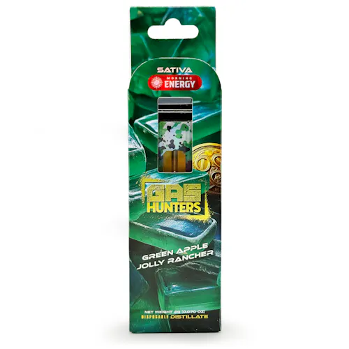 Gas Hunters - 2g Disposable Vape - Green Apple Candy - Exclusive ...