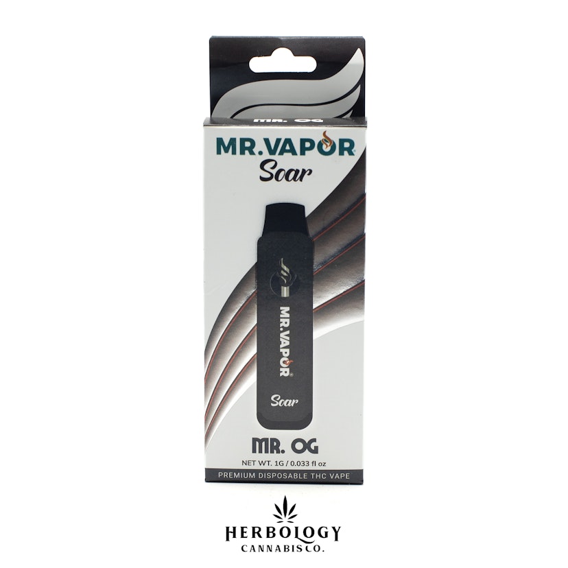 Mr. Vapor Soar | Disposable Vape | Mr. OG | 1g