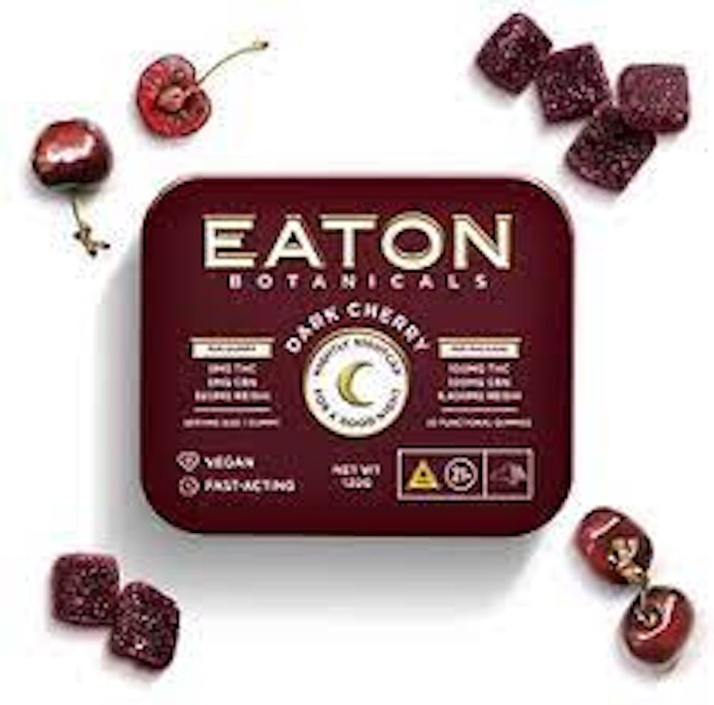 Product Gummies | Dark Cherry | 100mg | Eaton Botanicals