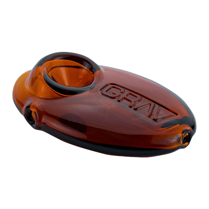Product GRAV Pebble Hand Pipe | 4" | Amber