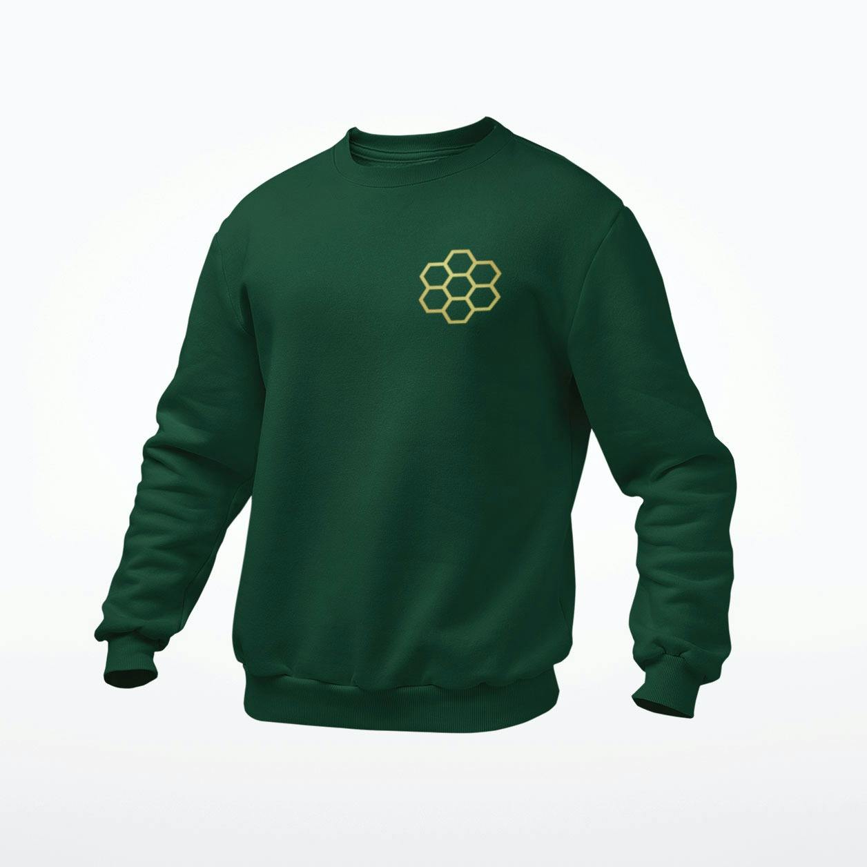 新品 GANG STARR CREWNECK ARMY GREEN XL Gildan Mens Heavy Blend Unisex Adult Crew Neck Sweatshirt