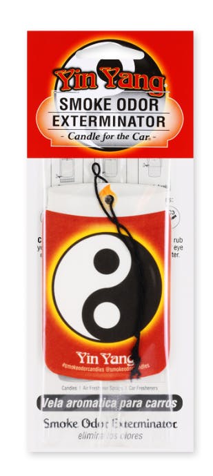 Product Smoke Odor Exterminator Candle for the Car YIN YANG