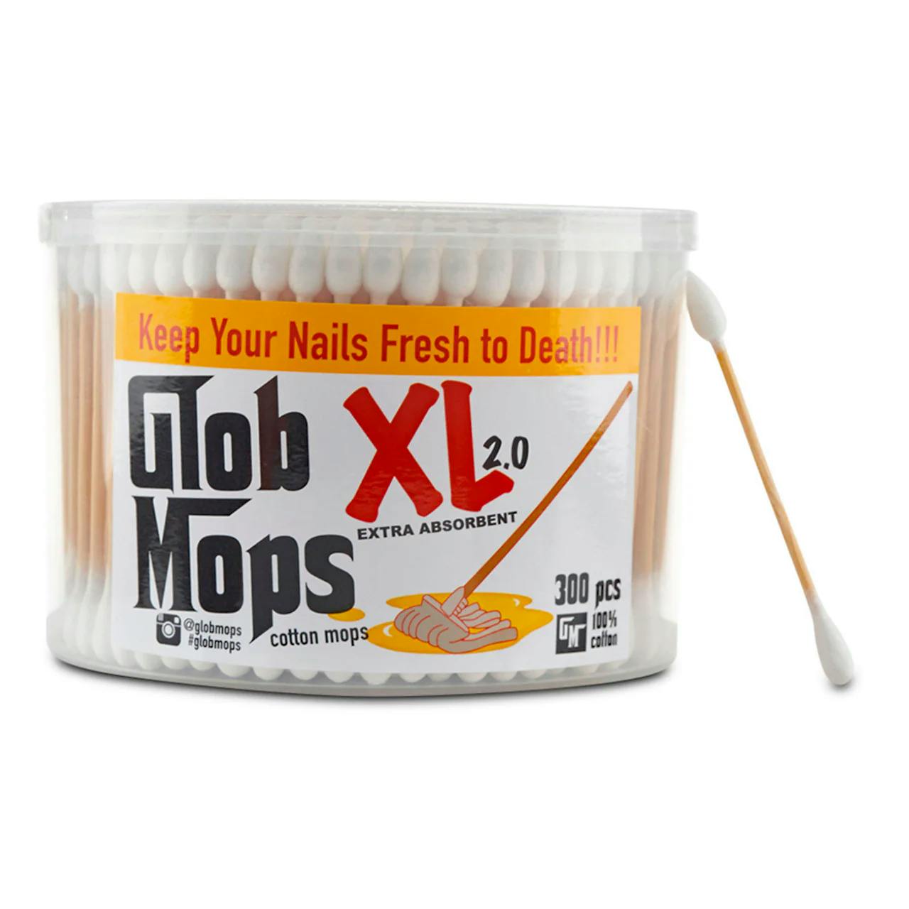 Glob Mops XL 2.0 Cotton Mops Q-Tips 300pk