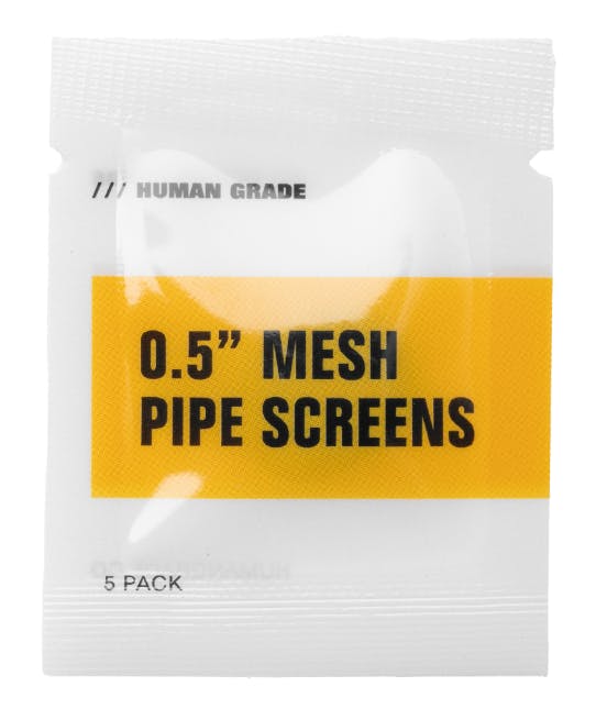 Product Human Grade - Stainless Steel 0.75" Mesh Screens - 5pk