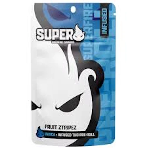 Superfire - 1.2g Infused Preroll - Fruit Ztripes