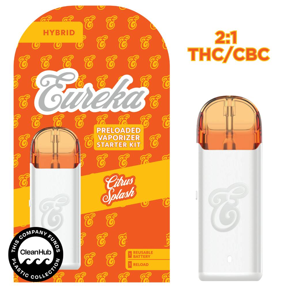 Eureka | Citrus Splash | 2:1 THC:CBC | AIO | 1g