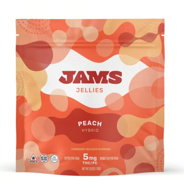 Jams Jellies | Peach (H) - 100mg