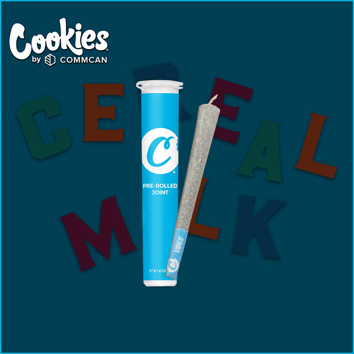 Cookies Cereal Milk Preroll (H) Zaza Green