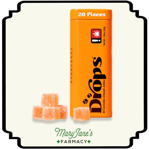 Orange Jellies 20-Pack | 100mg-1
