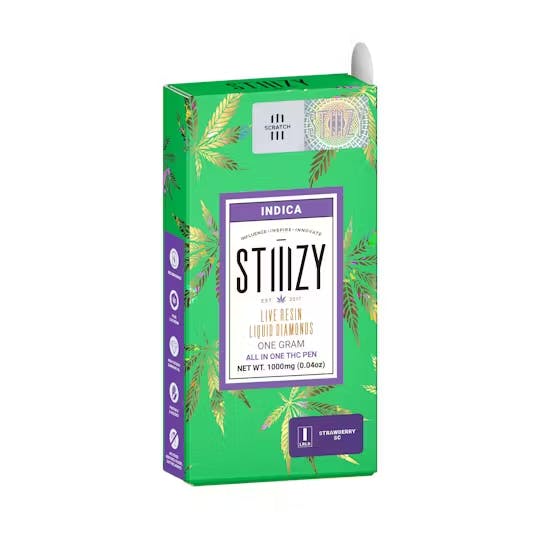 STIIIZY Stiiizy - Strawberry Milkshake - LQD Disposable Vape - Nirvana  Cannabis Dispensaries Cannabis in AZ, MI, MD & IL
