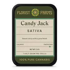 Florist Farms | Candy Jack | 5pk x 2.5g Infused Prerolls | Sativa image 0