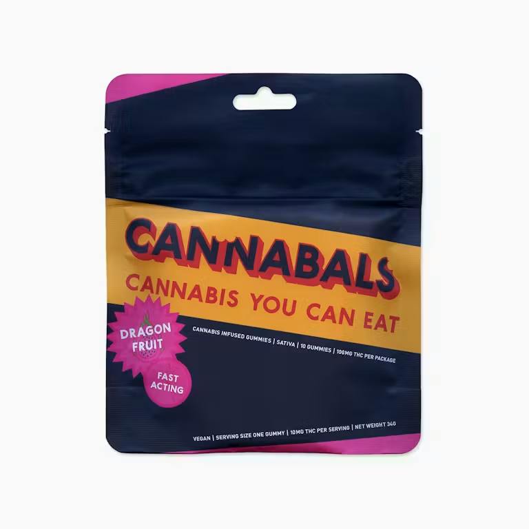 Product Cannabals - Dragonfruit Lemonade - 100mg - Live Resin Gummies