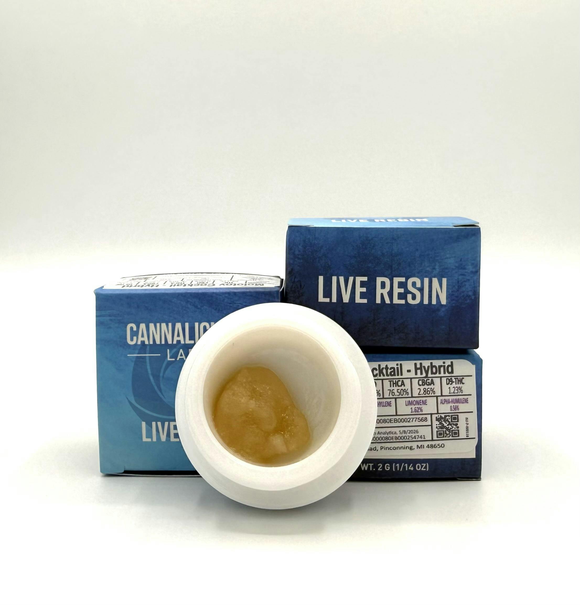Cannalicious - 2g Live Resin - Molotov Cocktail