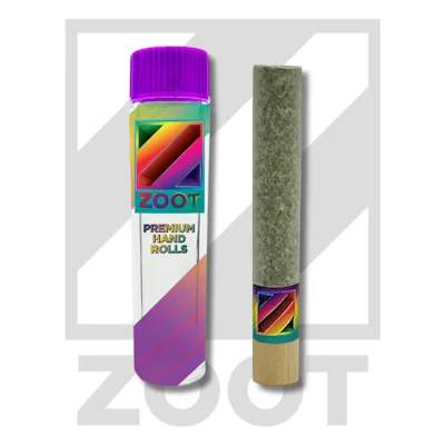 Zoot Rollz - 1g Hash Hole Donut - Yellow Mermaid x Sour Strawberry