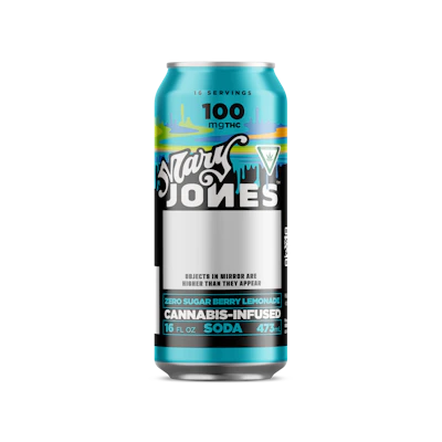 Mary Jones - 100mg Infused Soda - Berry Lemonade (Zero Sugar)