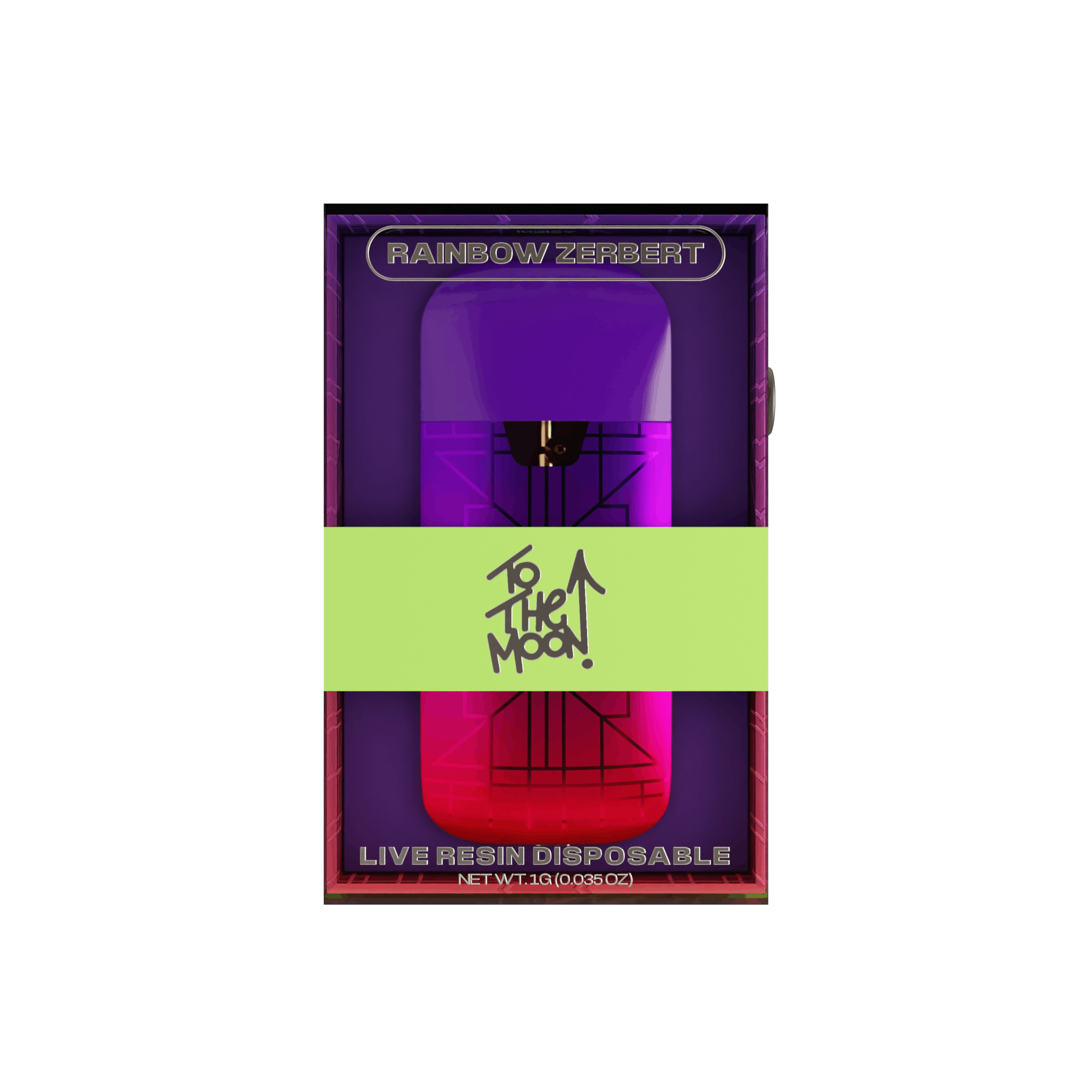To The Moon | Rainbow Herbert | Live Resin AIO | 1g