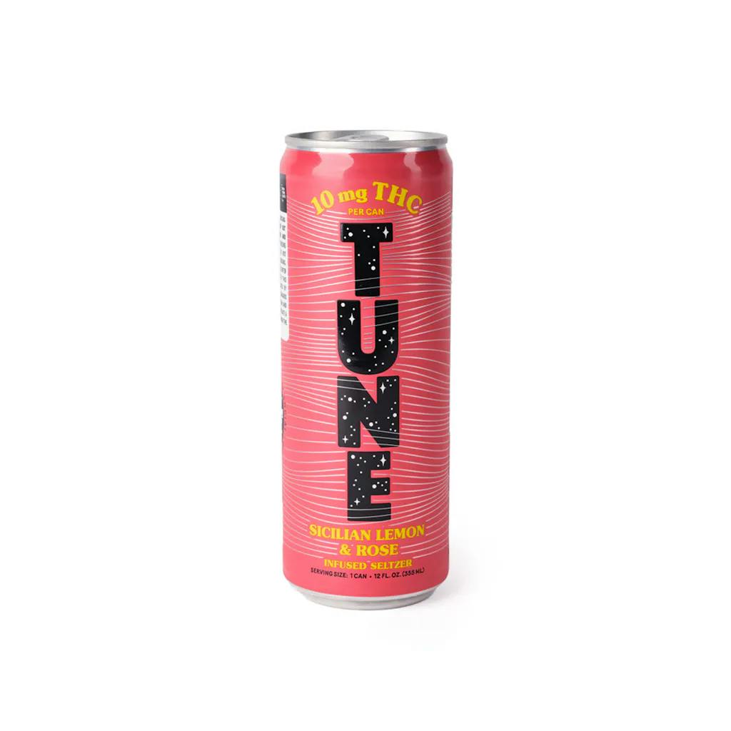 Tune - 10mg THC Infused Beverage - Sicilian Lemon And Rose