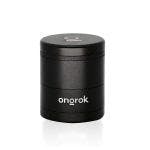 ONGROK 5 Piece Flower Petal Toothless Grinder w/ Storage - Black