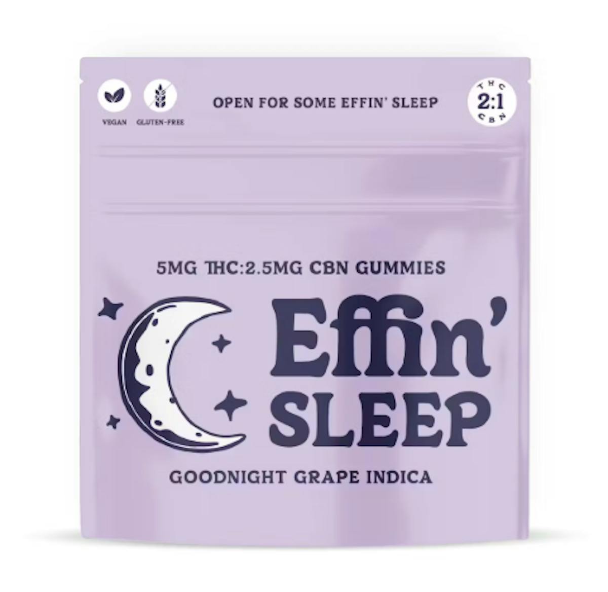 Photo of Effin’ Sleep 2: oodnight Grape Gummies 100mg 20pk (THC:CBN)