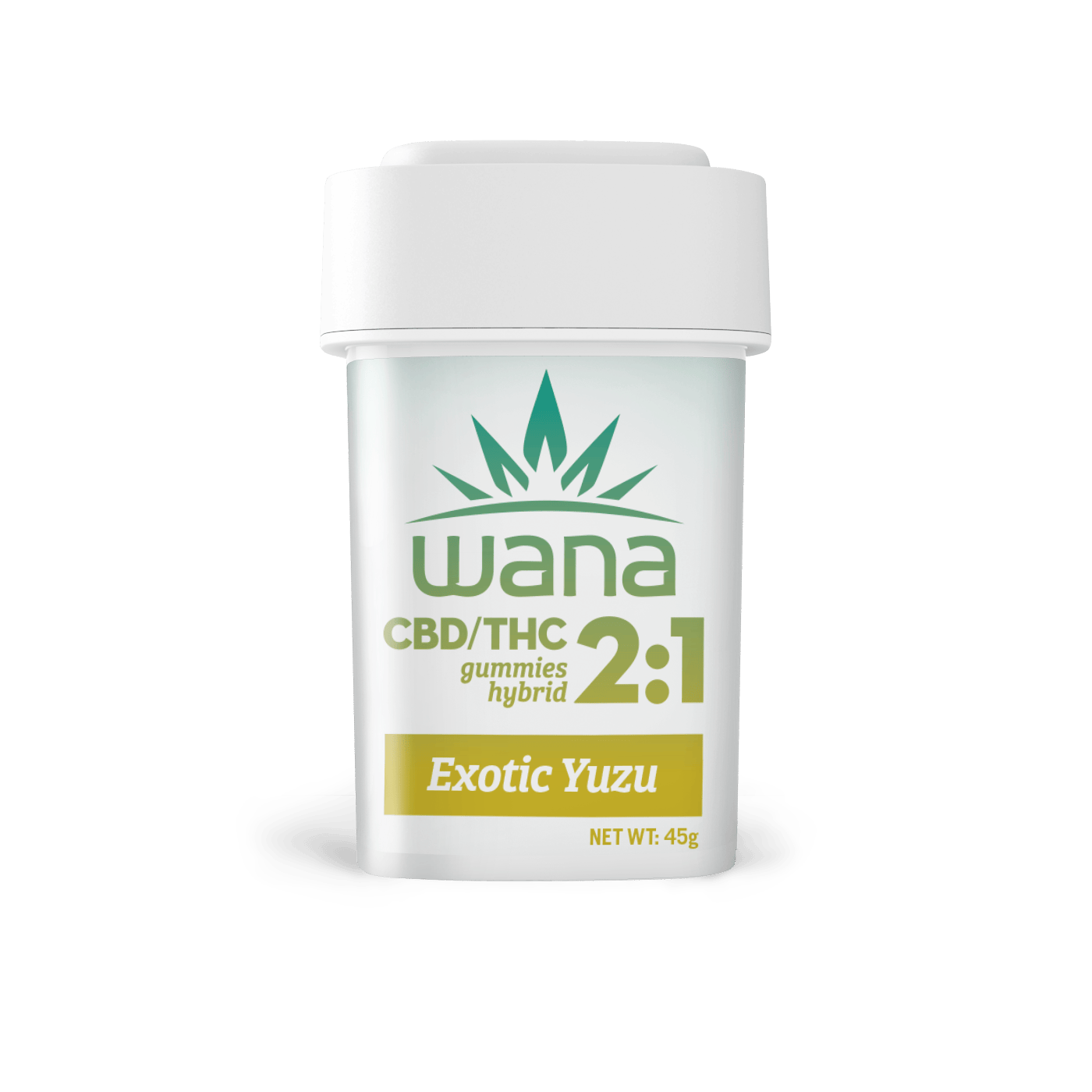 Wana | 100mg Classic Gummies | Exotic Yuzu 2:1