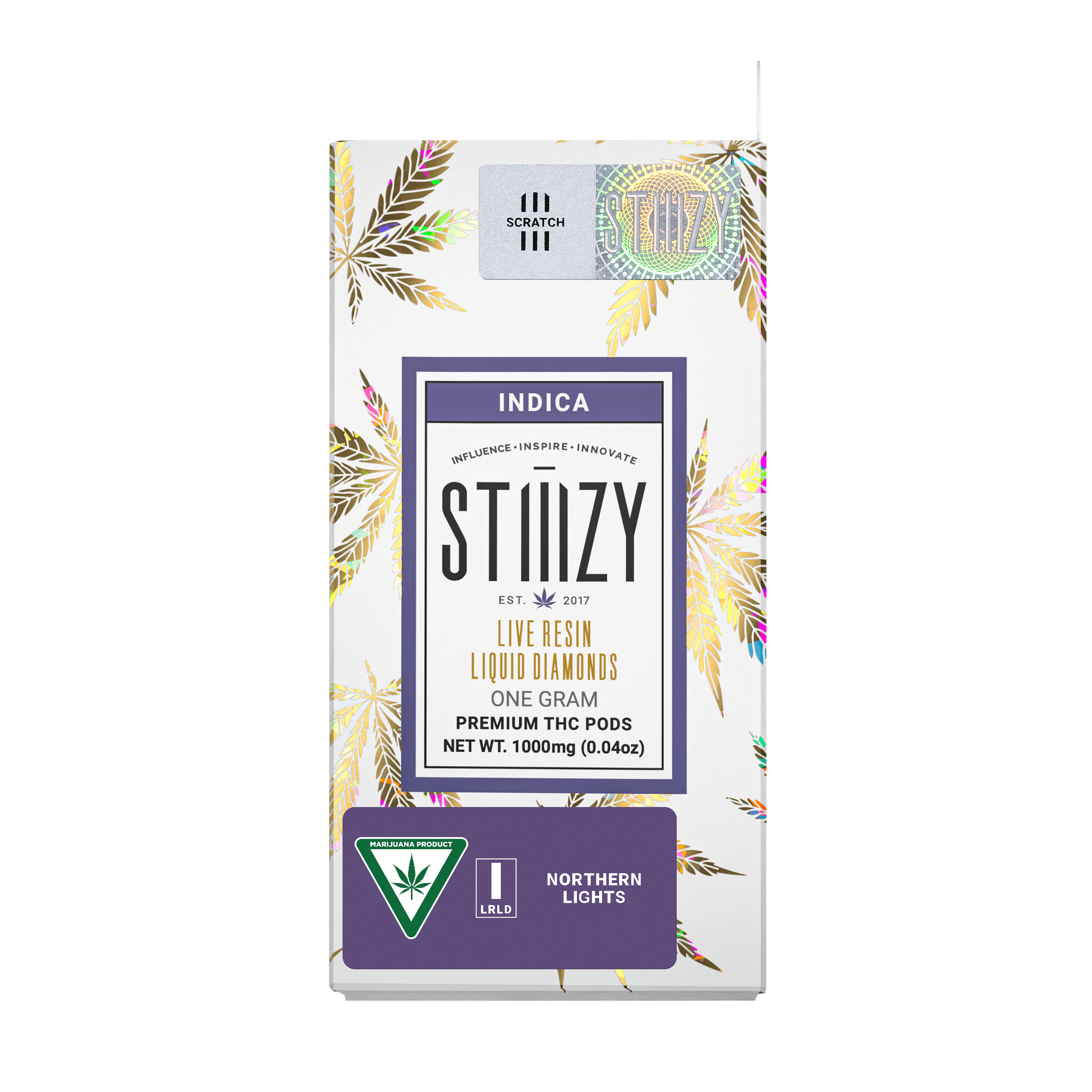 Stiiizy - 1g LQD Cartridge - Northern Lights