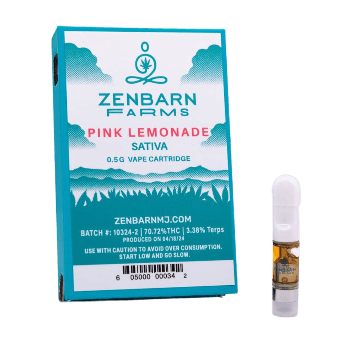 Image of Pink Lemonade | 0.5g Distillate Cartridge