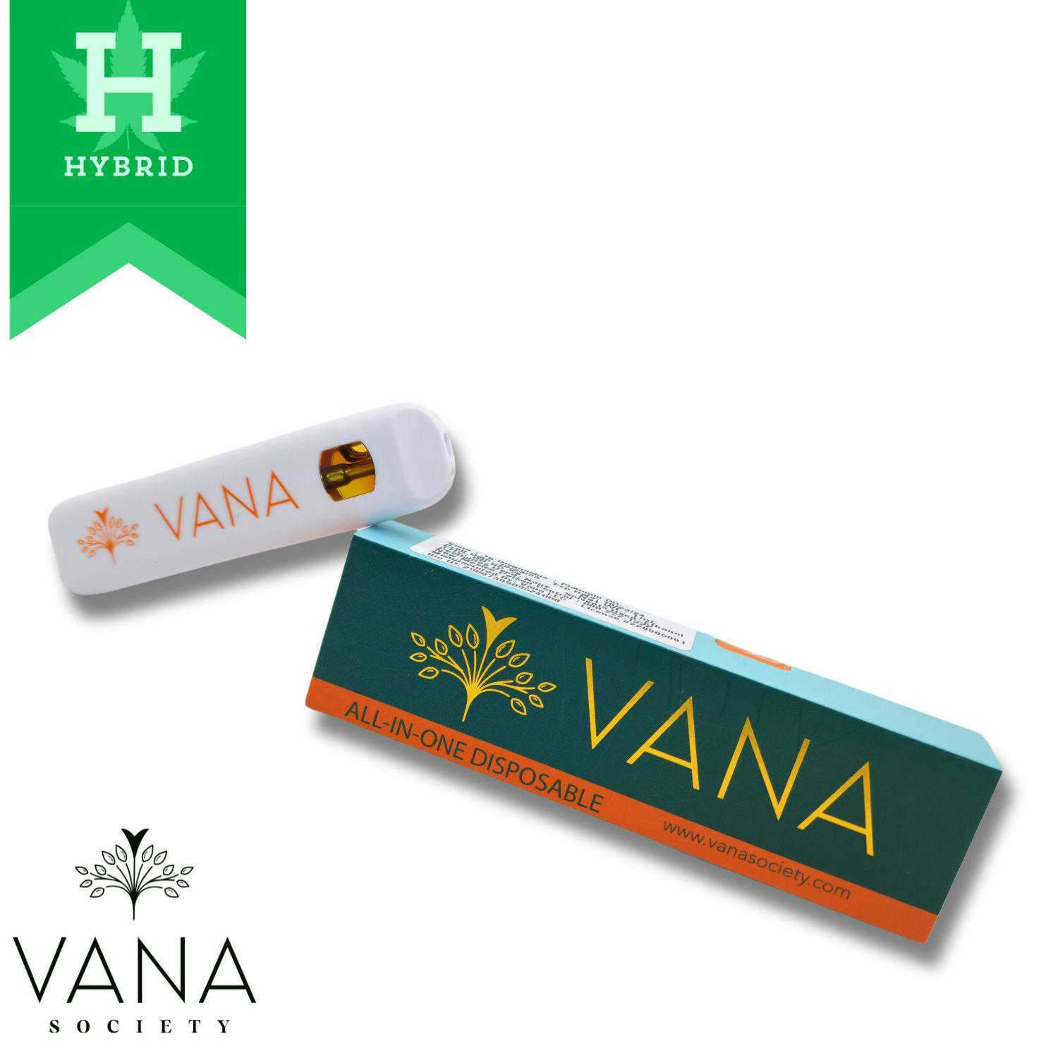 Pina Colada Hybrid 2.0g Disposable Cart by Vana • Pecos Valley Production