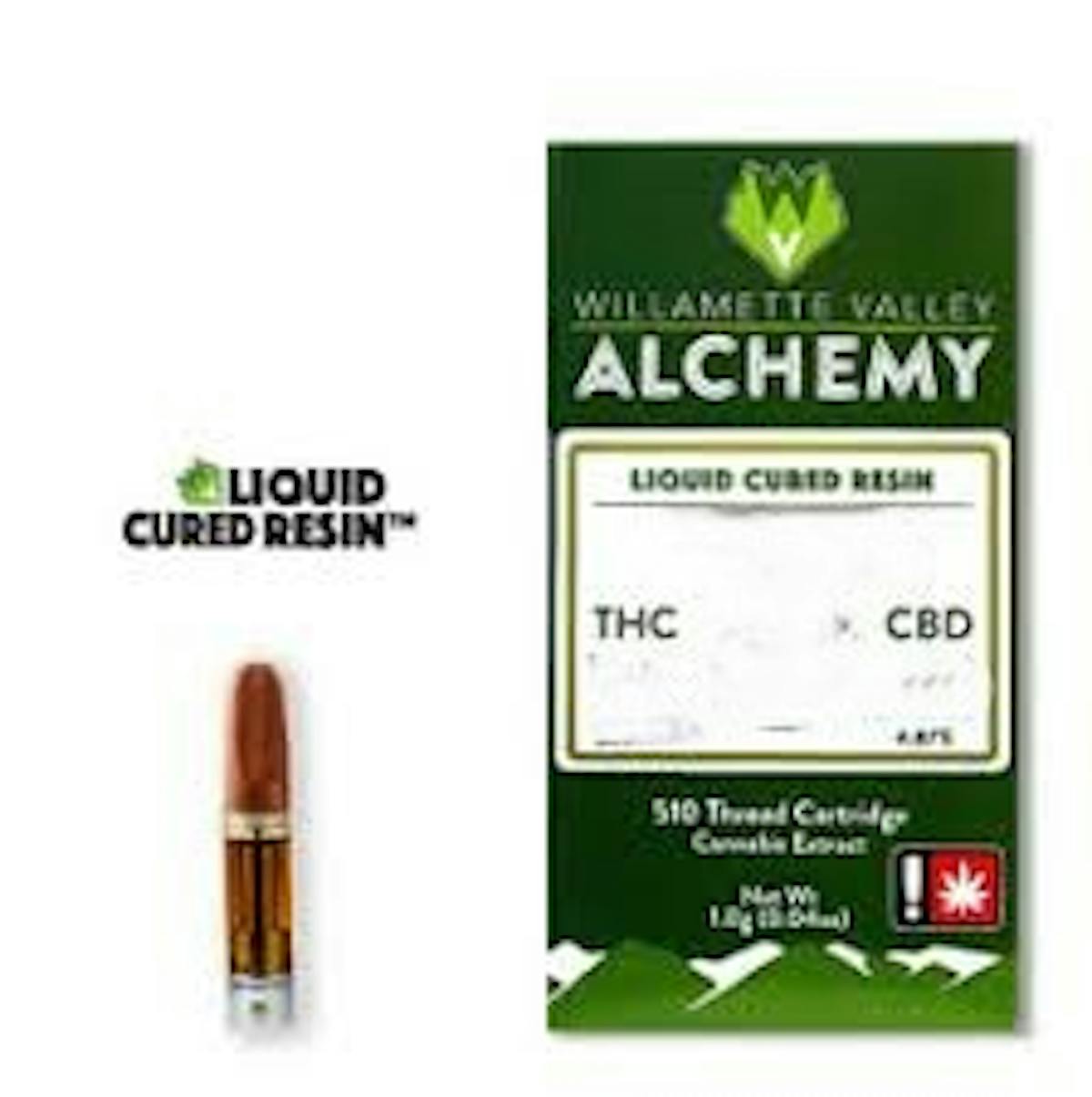 Photo of WVA 1g SAPPHYRE Liquid Cured Resin 510 Thread Cartridge