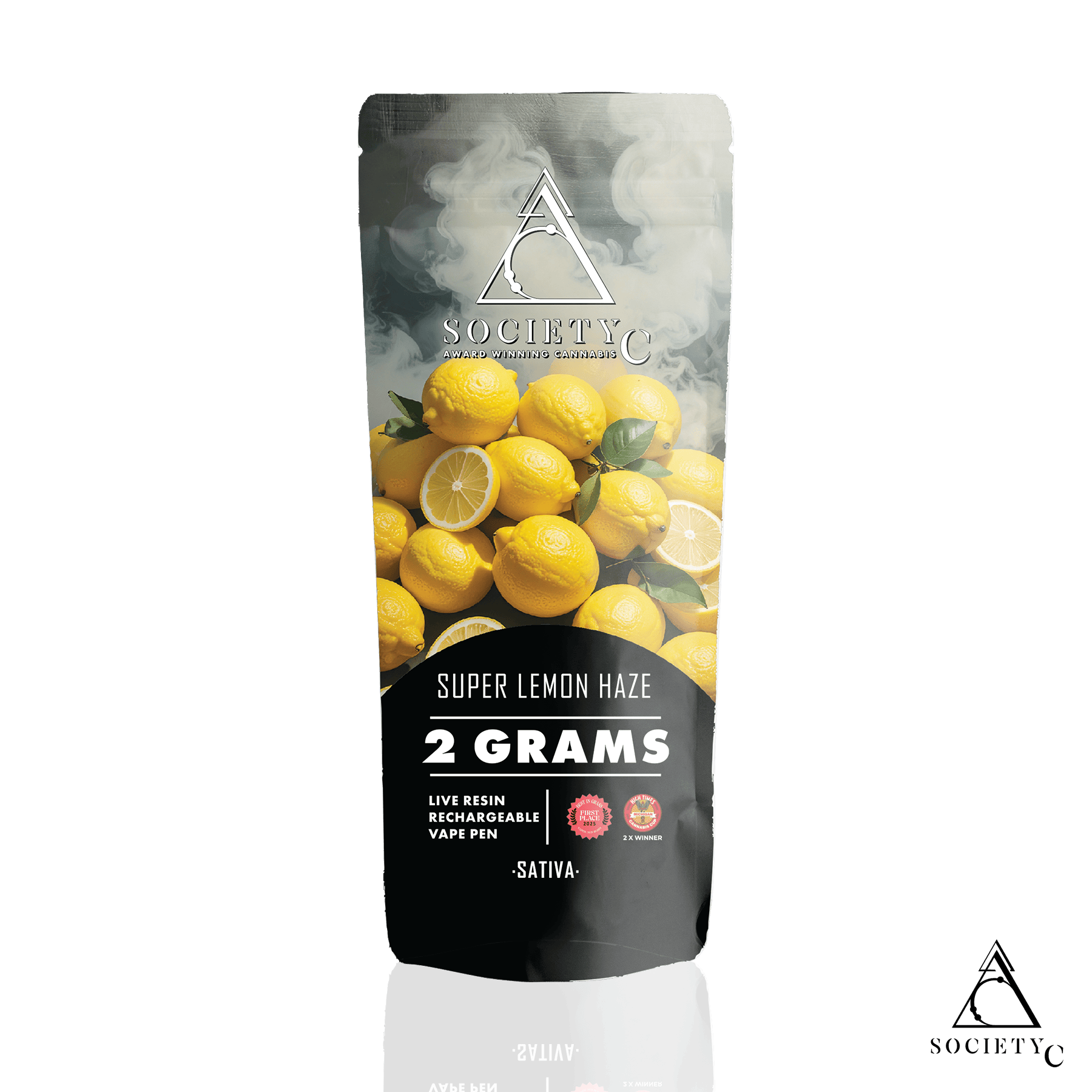 Society C | Live Resin Disposable - 2g - Super Lemon Haze