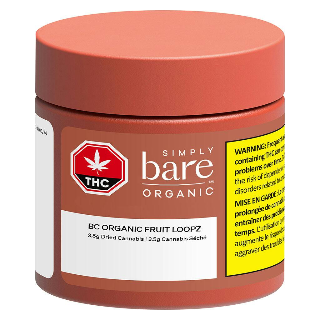 Simply bare - bc organic fruit loopz