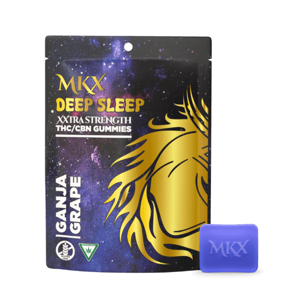 MKX Deep Sleep 200MG Gummies - Ganja Grape