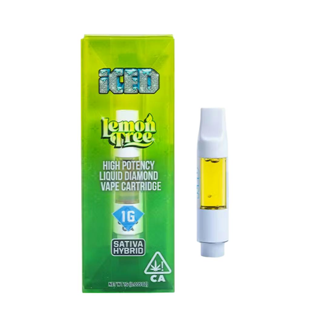LEMON TREE ICED LIQUID DIAMOND CARTRIDGE