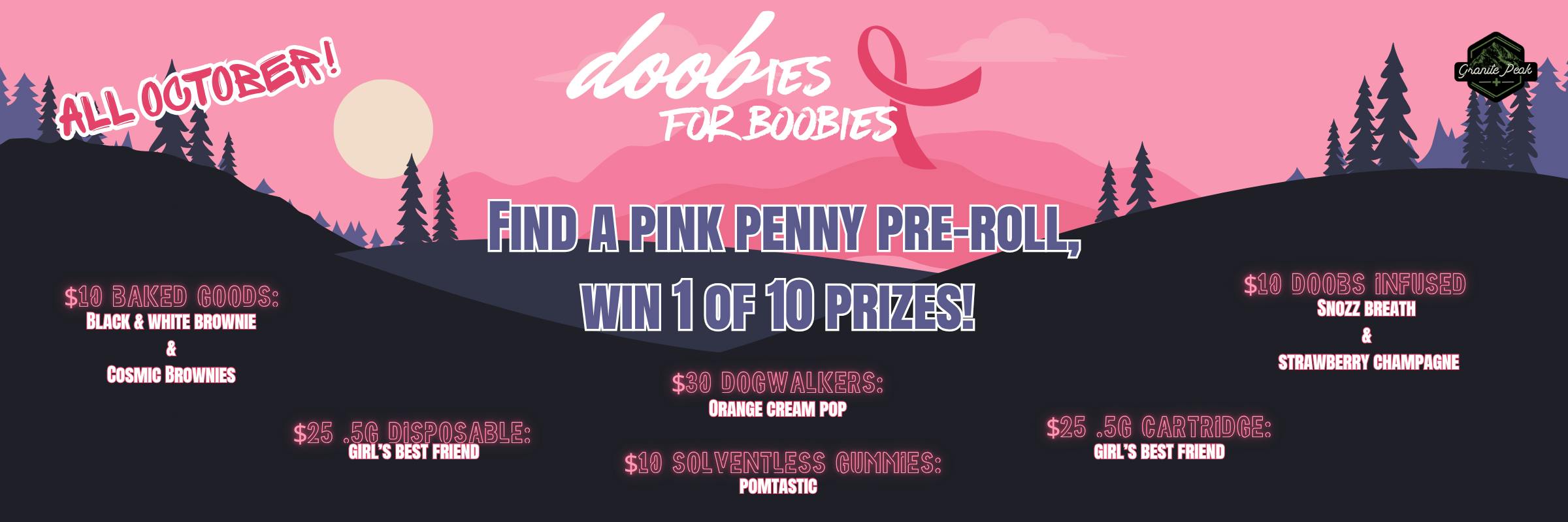 breast cancer awareness, October, deals, Sale, pre-roll, infused, 