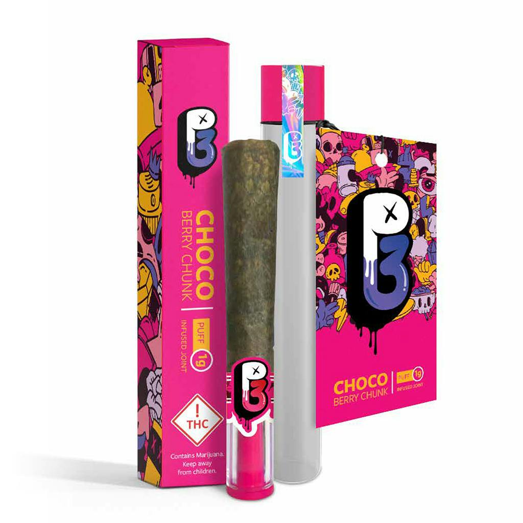 Photo of P3 – Infused Choco Berry Chunk Pre-Roll