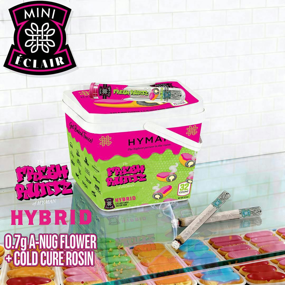 Product: HYMAN | Mini Eclair Pre-Roll - 0.7g - The Fresh Runtz Of Hyman