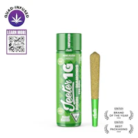 Jeeter - 1g Quad Infused Preroll - Kiwi Kush - product image at King of Budz