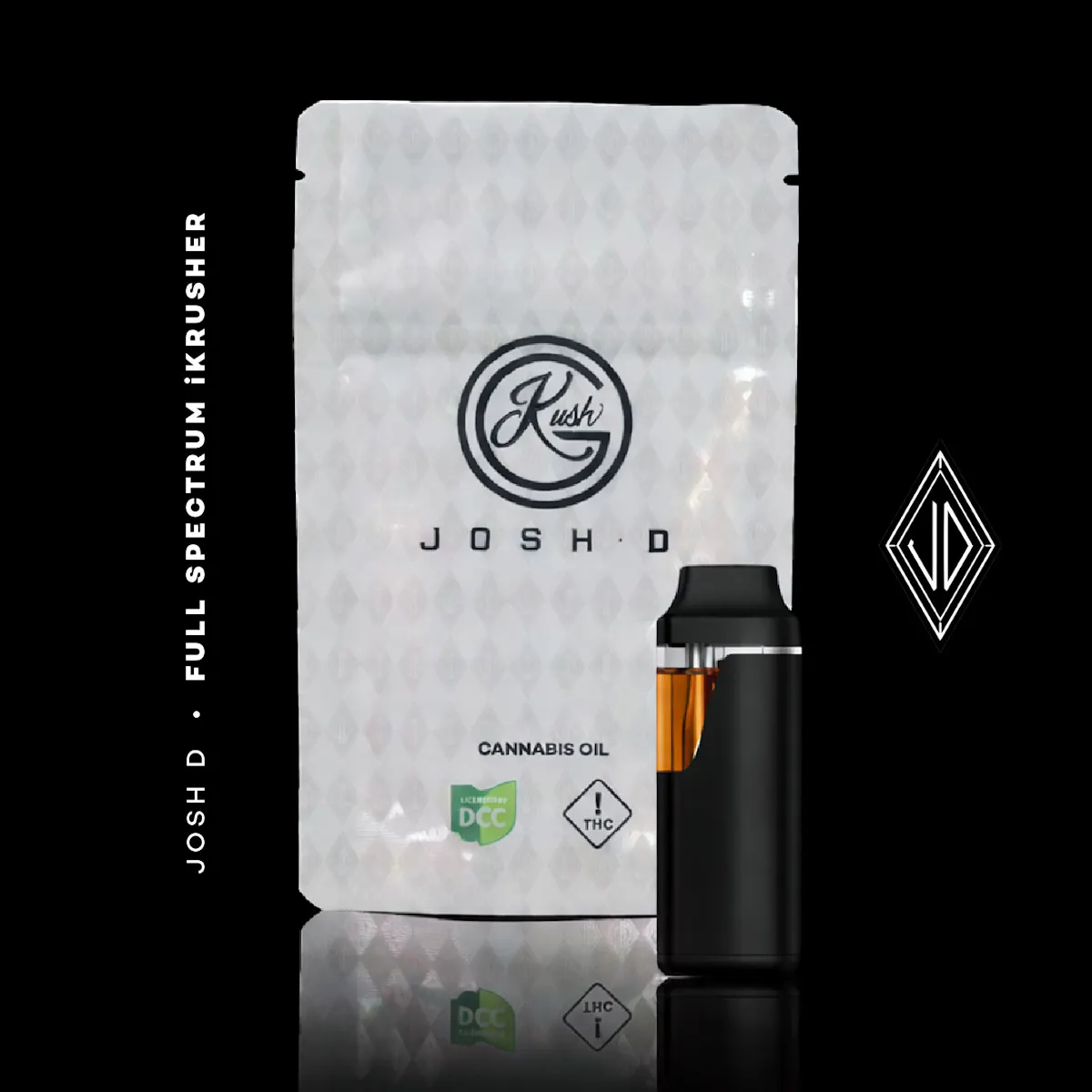 Josh D Wild Lÿfe Full Spectrum IKrusher Disposable Vape | 1g