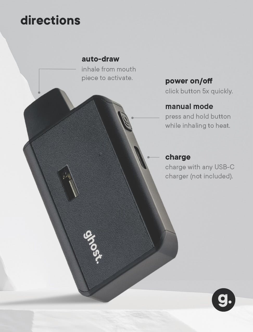 Ghost Honeydew Haze 2g Vape-1