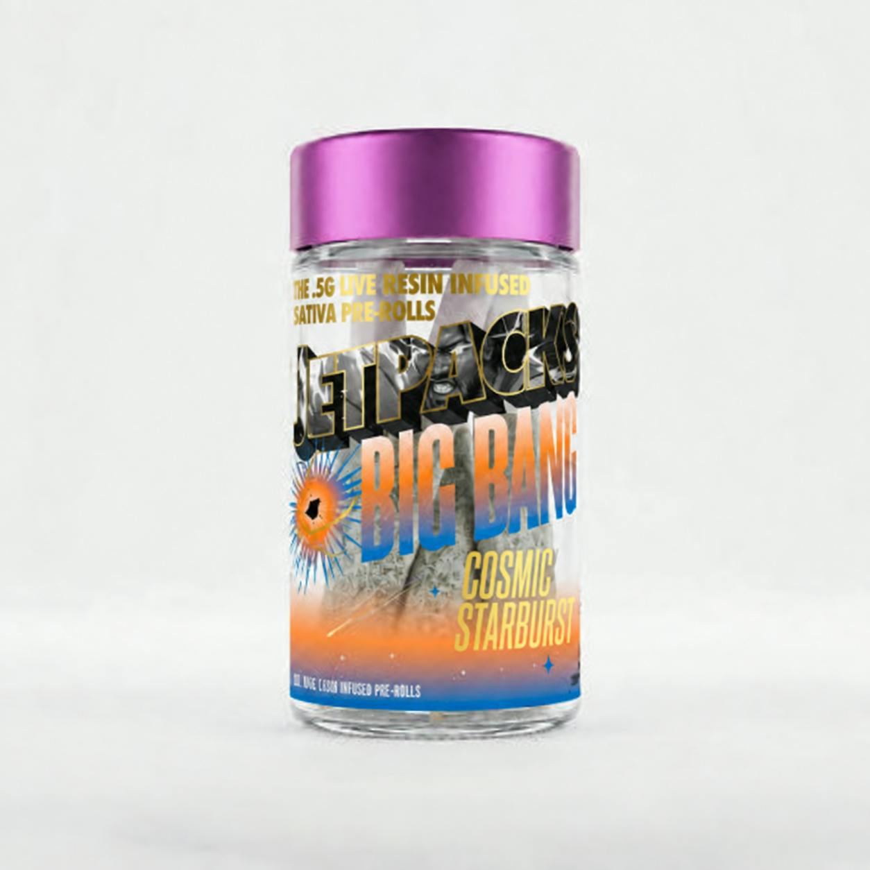 Jetpacks | Cosmic Starburst Big Bang Infused Preroll 5pk
