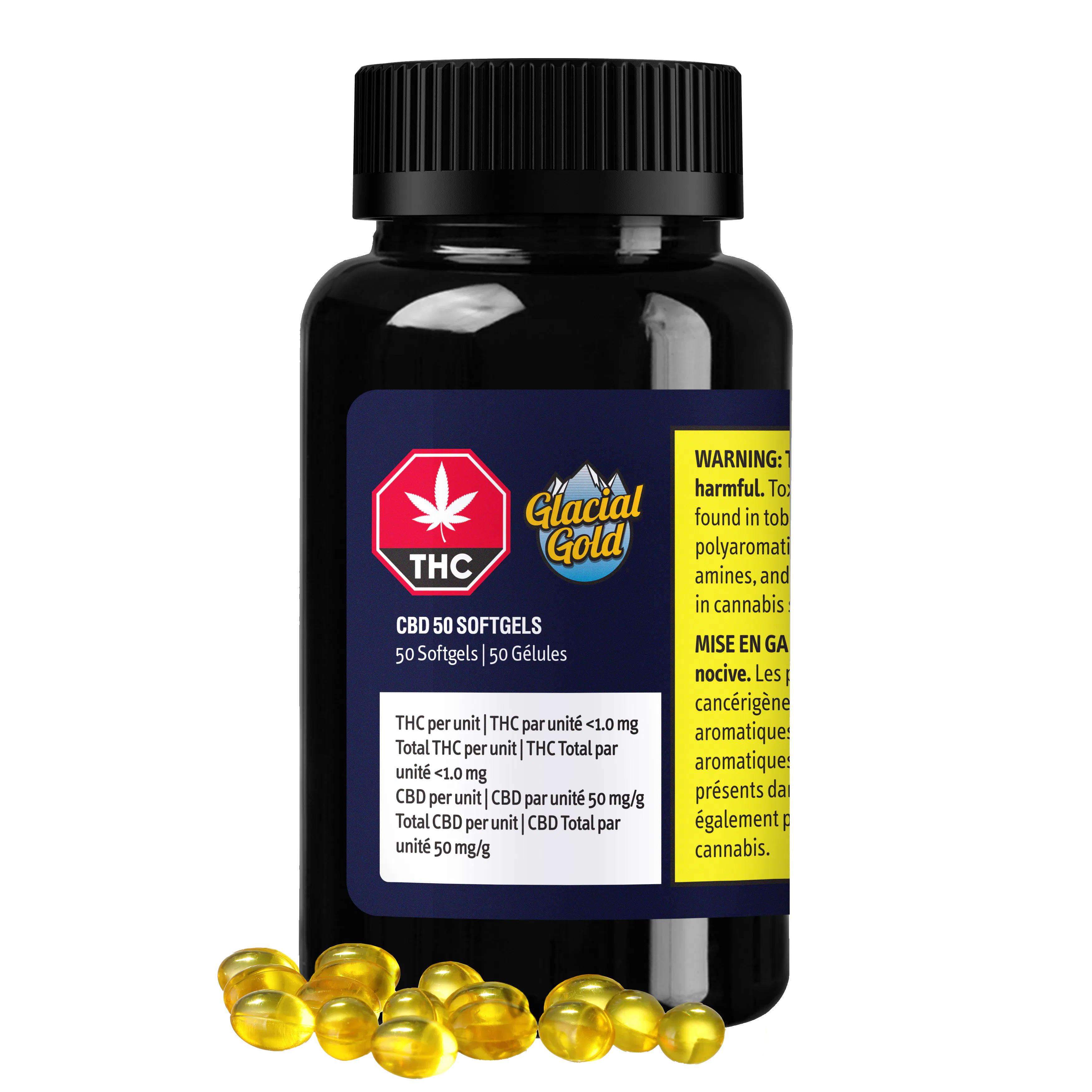 CBD 50 Softgels | 50-pack (2500mg CBD) | Spiritleaf (West Kelowna)