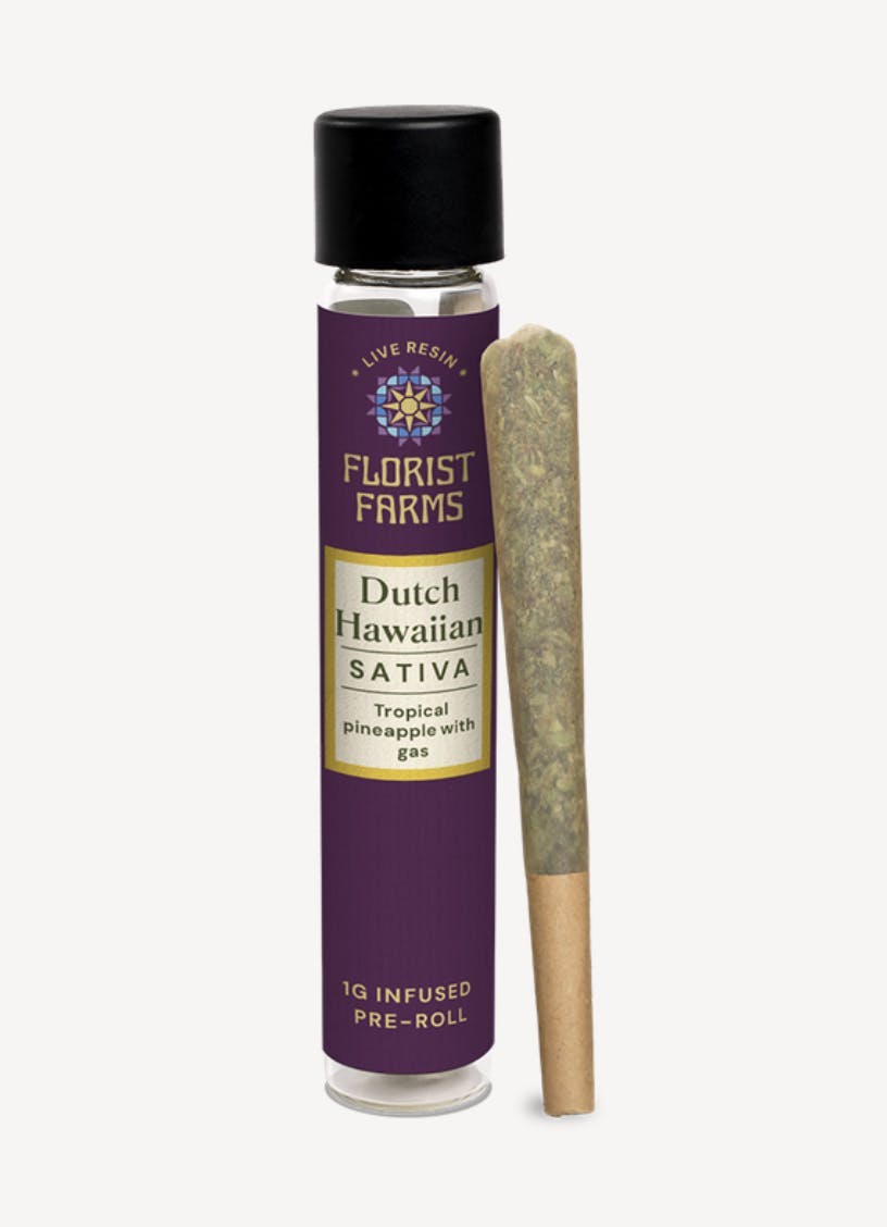 Florist Farms | Dutch Hawaiian | Live Resin Infused | Joint